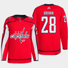 Washington Capitals Connor Brown Red Home Primegreen Authentic Jersey 2022