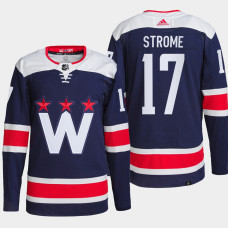 Washington Capitals Dylan Strome Navy Alternate Primegreen Authentic Jersey 2022