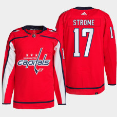 Washington Capitals Dylan Strome Red Home Primegreen Authentic Jersey 2022