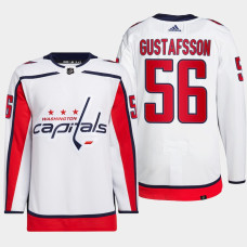 Washington Capitals Erik Gustafsson White Away Primegreen Authentic Jersey 2022