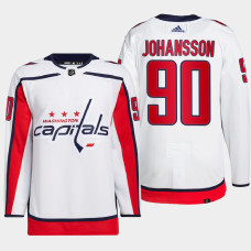 Marcus Johansson #90 Washington Capitals White Jersey 2022 Away Primegreen Authentic Pro