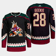 Arizona Coyotes Conor Geekie Black Home Primegreen Authentic Jersey 2022