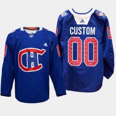 Montreal Canadiens RadioTeleDON Royal Special Edition 2022 Jersey Custom