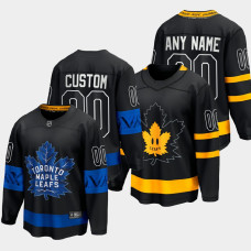 Toronto Maple Leafs Alternate Black Drew house 2022 Jersey Custom