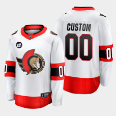 Ottawa Senators Mr. Melnyk Patch White Away 2022-23 Jersey Custom