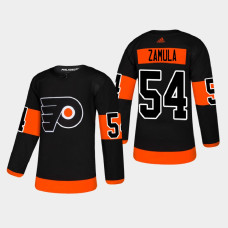 Philadelphia Flyers Egor Zamula #54 2021 Alternate Authentic Black Jersey