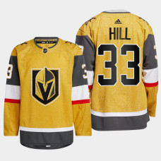 Adin Hill #33 Vegas Golden Knights Gold Jersey 2022-23 Home Authentic