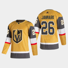 Vegas Golden Knights Mattias Janmark #26 2021 Alternate Authentic Gold Jersey