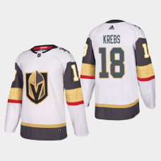 Vegas Golden Knights Peyton Krebs #18 2021 Away Authentic White Jersey