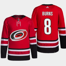 Brent Burns #8 Carolina Hurricanes Red Jersey 2022 Primegreen Authentic Home