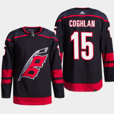 Carolina Hurricanes Dylan Coghlan Black Alternate Primegreen Authentic Jersey 2022