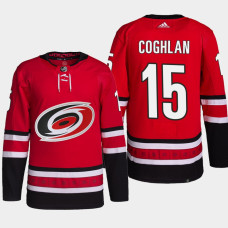 Carolina Hurricanes Dylan Coghlan Red Home Primegreen Authentic Jersey 2022