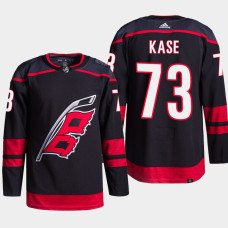 Carolina Hurricanes Ondrej Kase Black Alternate Primegreen Authentic Jersey 2022