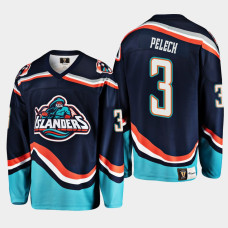 Adam Pelech New York Islanders #3 Navy Reverse Retro 2.0 Jersey 2022-23 Replica