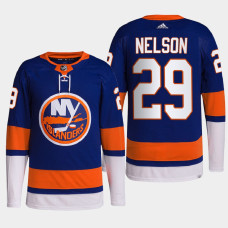 Brock Nelson #29 New York Islanders Royal Jersey 2022 Home Primegreen Authentic Pro