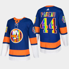 Jean-Gabriel Pageau New York Islanders Pride Night 2022 Royal #44 Jersey HockeyIsForEveryone