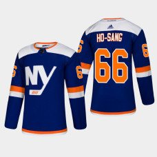 New York Islanders Josh Ho-Sang #66 2021 Alternate Authentic Blue Jersey