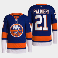 Kyle Palmieri #21 New York Islanders Royal Jersey 2022 Home Primegreen Authentic Pro