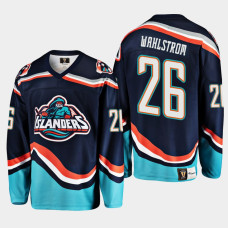 Oliver Wahlstrom New York Islanders #26 Navy Reverse Retro 2.0 Jersey 2022-23 Replica