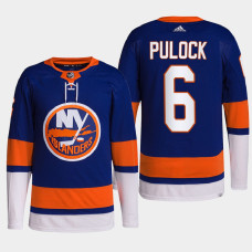 Ryan Pulock #6 New York Islanders Royal Jersey 2022 Home Primegreen Authentic Pro