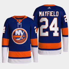 Scott Mayfield #24 New York Islanders Royal Jersey 2022 Home Primegreen Authentic Pro