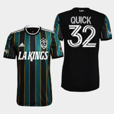 Jonathan Quick Los Angeles Kings LA Galaxy Night 2022 Black #32 Jersey