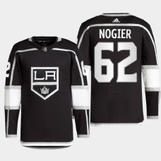 Nelson Nogier #62 Los Angeles Kings Black Jersey 2022 Home Primegreen Authentic Pro