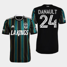 Phillip Danault Los Angeles Kings LA Galaxy Night 2022 Black #24 Jersey