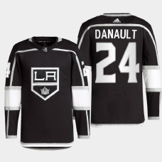 Los Angeles Kings Phillip Danault Black Primegreen Authentic Pro Home Jersey 2022