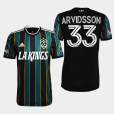 Viktor Arvidsson Los Angeles Kings LA Galaxy Night 2022 Black #33 Jersey