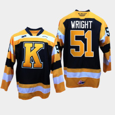 Shane Wright Kingston Frontenacs 2022 NHL Draft Black #51 Jersey OHL Hockey