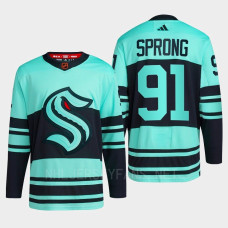 Seattle Kraken 2022 Reverse Retro 2.0 Daniel Sprong Ice Blue Authentic Primegreen Jersey Men's