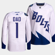 2022 Fathers Day Gift Tampa Bay Lightning White Greatest Dad Jersey Primegreen