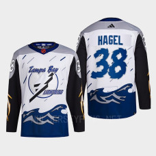 Tampa Bay Lightning 2022 Reverse Retro 2.0 Brandon Hagel White Authentic Primegreen Jersey Men's