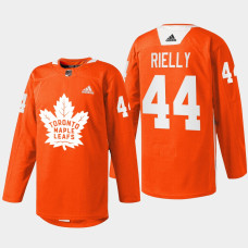 Morgan Rielly Toronto Maple Leafs Every Child Matters 2022 Orange #44 Jersey Warmup