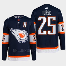 Edmonton Oilers Darnell Nurse Navy Authentic Primegreen Reverse Retro 2.0 Jersey 2022