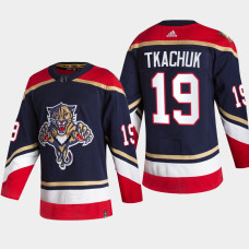 Florida Panthers Matthew Tkachuk #19 Reverse Retro Authentic Navy Jersey With 2023 Stanley Cup Patch