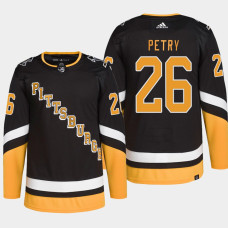 Jeff Petry #26 Pittsburgh Penguins Black Jersey 2022 Primegreen Authentic Alternate