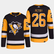 Pittsburgh Penguins Jeff Petry Black Home Primegreen Authentic Jersey 2022