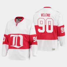 Detroit Red Wings Joe Veleno #90 2021 Heritage Authentic White Jersey