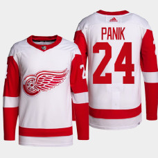 Richard Panik #24 Detroit Red Wings White Jersey 2022 Away Primegreen Authentic Pro