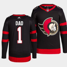 2022 Fathers Day Gift Ottawa Senators Black Greatest Dad Jersey Primegreen