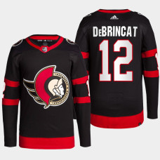 Alex DeBrincat #12 Ottawa Senators Black Jersey 2022 Primegreen Home