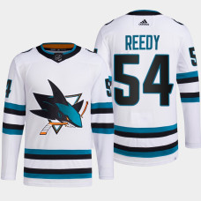 Scott Reedy #54 San Jose Sharks White Jersey 2022-23 Away Primegreen Authentic