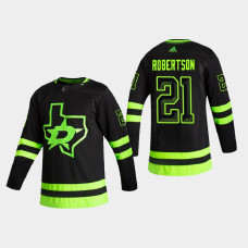 Dallas Stars Jason Robertson #21 2021 Alternate Authentic Black Jersey