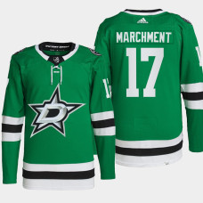 Mason Marchment #17 Dallas Stars Green Jersey 2022 Primegreen Authentic Home