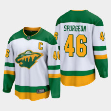 Men's Minnesota Wild Jared Spurgeon #46 Special Edition 2021 White Jersey