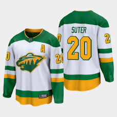 Men's Minnesota Wild Ryan Suter #20 Special Edition 2021 White Jersey