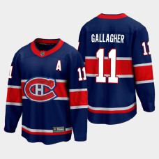 Men's Montreal Canadiens Brendan Gallagher #11 Special Edition 2021 Navy Jersey