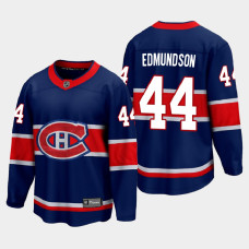 Men's Montreal Canadiens Joel Edmundson #44 Special Edition 2021 Navy Jersey